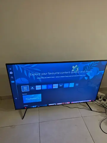 Samsung Smart TV, Crystal UHD 4K, 55 Inch