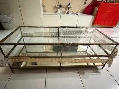 Glass Top Coffee Table
