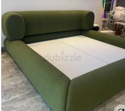 Green colour 180*200 king size Bed