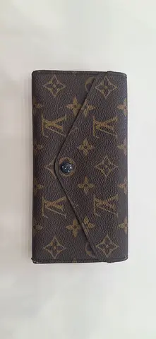 Pre-owned Louis Vuitton Monogram Continental Wallet - Brown