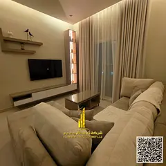 Luxury apartment for monthly rent - one bedroom and a hall with a balcony open view, fully furnished