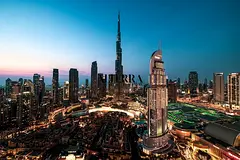 Luxury 2BR | Burj &amp; Fountain Views | High Floor | Downtown Living