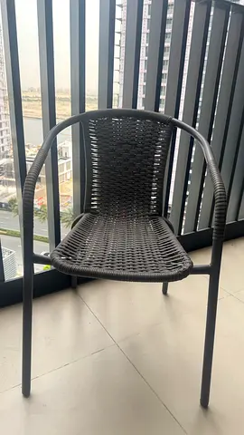 Outdoor Wicker Patio Chair — Single, Good Condition