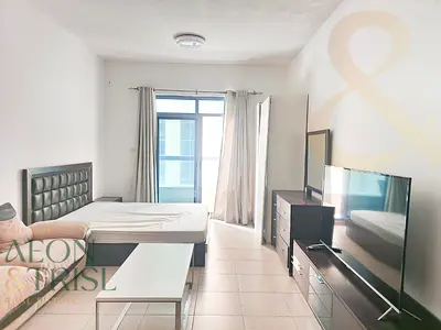 Furnished Studio | Balcony | Chiller Free