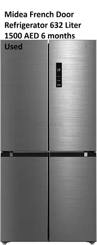 Midea French Door Refrigerator 632L – Only 6 Months Used