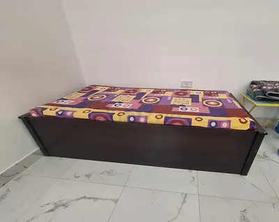 2 Wooden single size bed frame with 2matters