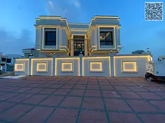 Three-story corner villa for sale in Al Helio 2 area, Ajman