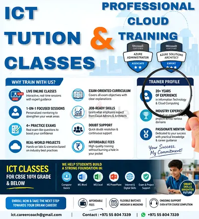 ICT Tution Classes and Professional Azure Cloud Training