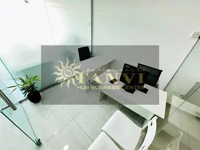 Beautiful office for suitable for Free-Zone company | O% Commission