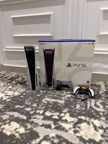 Playstation 5 with original controllers light usage