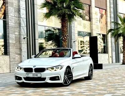 BMW 440i Convertible, only 31,000 km, GCC, BMW Warranty and service pack, immaculate condition