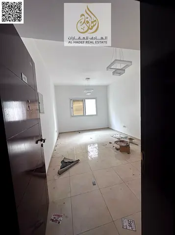 غــرفه وصــاله للإيجــار الســنوي في عجــمان الجــرف 2 بمســاحه واســعه + بلكــون وتشــطيب ممــتاز وموقــع حيــوي قريــب من الجامعــه والمحكمــه وجميـ