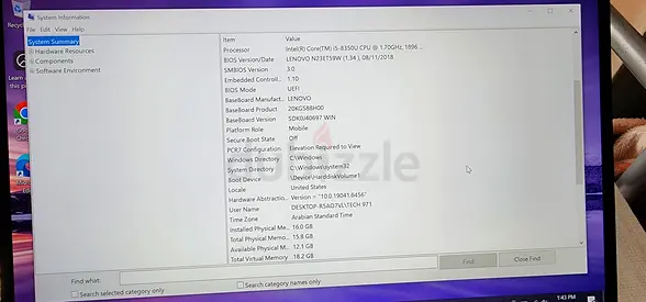 Lenovo ThinkPad X1 Carbon i5 8th Gen | 16GB RAM | 256GB SSD | Excellent Condition