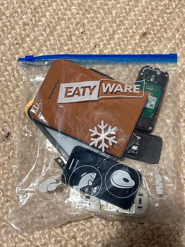 Old electronic scrap