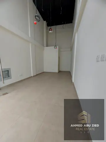 Luxury commercial shop suitable for all activities prime location near Al Hamidiya police private bathroom spacious size special price easy payment