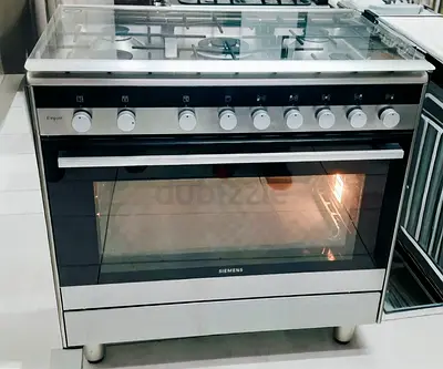 Siemens Premium Model 5 Burner Full Gas cooker 90 by 60 cm Italian Engineering