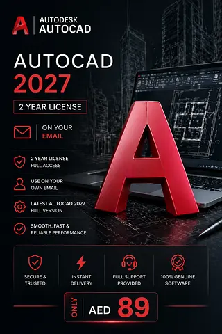 AutoCAD 2027 2 Year License | On Your Email | Full Warranty