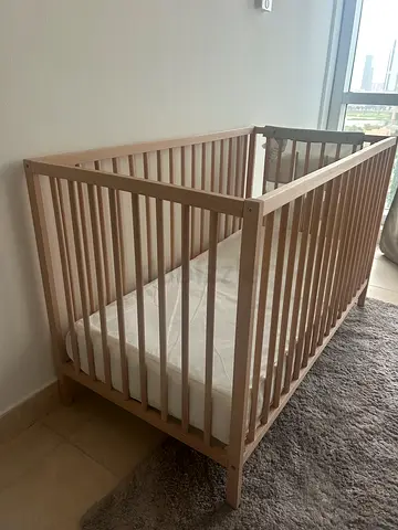IKEA Baby crib cot bed with mattress