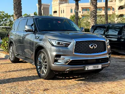 Infiniti QX80 2021 GCC  Orginal paint