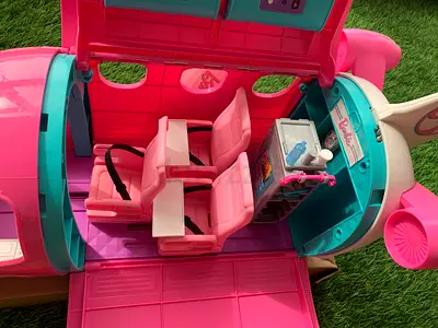 Barbie Dream Plane playset - used, good condition