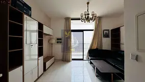 Furnished Studio | High Floor | Balcony View | Glamz Al Furjan