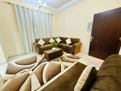 🏡 شقة غرفة وصالة للإيجار في الروضة 1 – عجمان