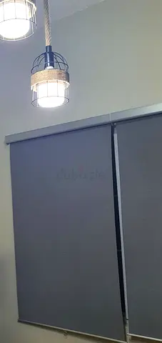 Blinds gray color 100cm x 195cm 2x