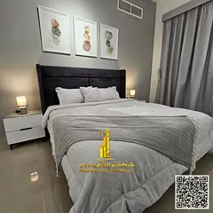 Luxury apartment for monthly rent - one bedroom and a hall with a balcony open view, fully furnished