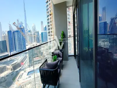 Fully Furnished | Burj and Canal Views | Corner