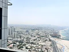 Furnished one-bedroom apartment for annual rent in Corniche Towers - Ajman A unique opportunity for