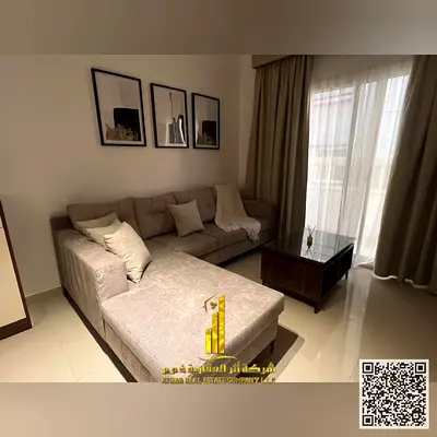 افخم وارقى غرفة وصاله مفروشه بالكامل فرش VIP جديد للايجار الشهري في الجرف 2 بجانب مدرسة الاقصى