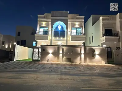 🏡 فيلا للبيع في عجمان | منطقة الزاهية  فيلا فاخرة مميزة مكونة من 6 غرف نوم + مجلس + صالة + غرفة خادمة + رووف، بتصميم عصري وموقع استراتيجي في واحدة من