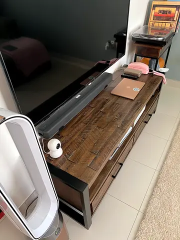 United Furniture Solid Wood TV Cabinet