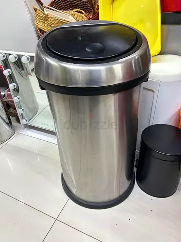 Stainless Steel Automatic Trash Bin - 50L (Used) barbantia
