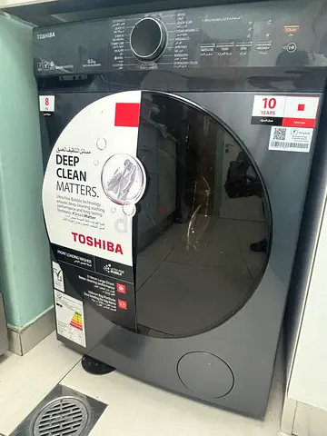 Toshiba Front Load Washing Machine - 8kg, Deep Clean