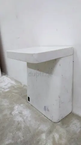 Marble Duck white side table from 2XL