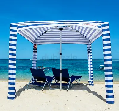 CoolCabana 5 Sunshade - Large (2.4m x 2.4m) c/w grass kit Brand New/Boxed / Quality Aussie brand