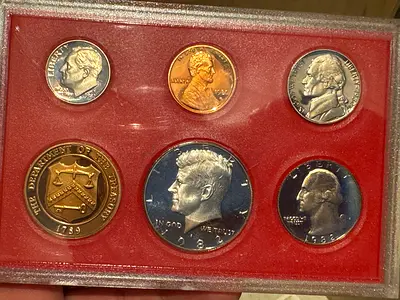 USA PROOF SET 1982 (old antique coins)