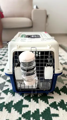 Portable Pet Carrier with Attached Water Bottle