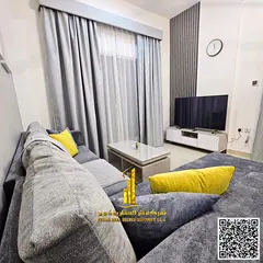 Luxury apartment for monthly rent - one bedroom and a hall with a balcony open view, fully furnished