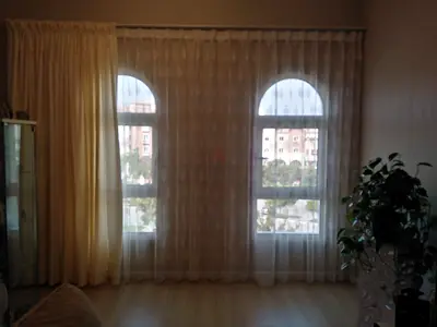 sheer curtains per meter with fixing