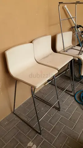 Leather barstool Bernhard IKEA x4