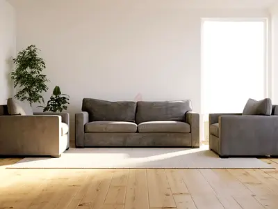 Crate and Barrel 2 Seater Sofa +1 + 1