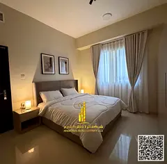 Furnished one-bedroom apartment for rent in Ajman, Al Jurf 2, next to Al Aqsa School. Clean and tidy