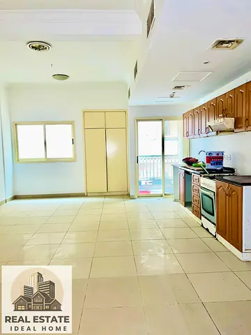 With Balcony | Fixed Wardrobes | Spacious Studio with Central AC | Big Size | Last Option