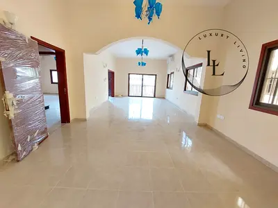 Spacious 3 bedroom double hall double story villa/ close to heera beach al riffah area