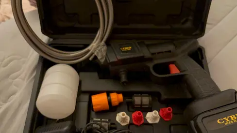 ماكينه غسيل بالضغط لاسلكيه