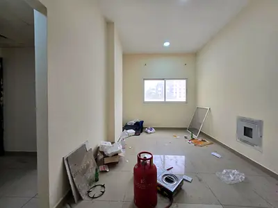 اقل الاسعار _ شقه غرفه وصاله _ السعر  24,000 درهم سنوياً _ الراشدية 2 عجمان