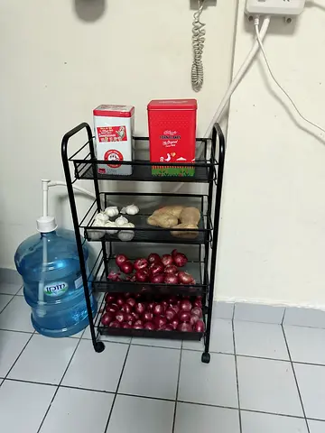 Fruit and vegetables stand storage for kitchen