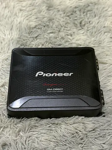 PIONEER GM-D8601 1600W 2 CHANNEL D-CLASS MONO AMPLIFIER FOR SALE